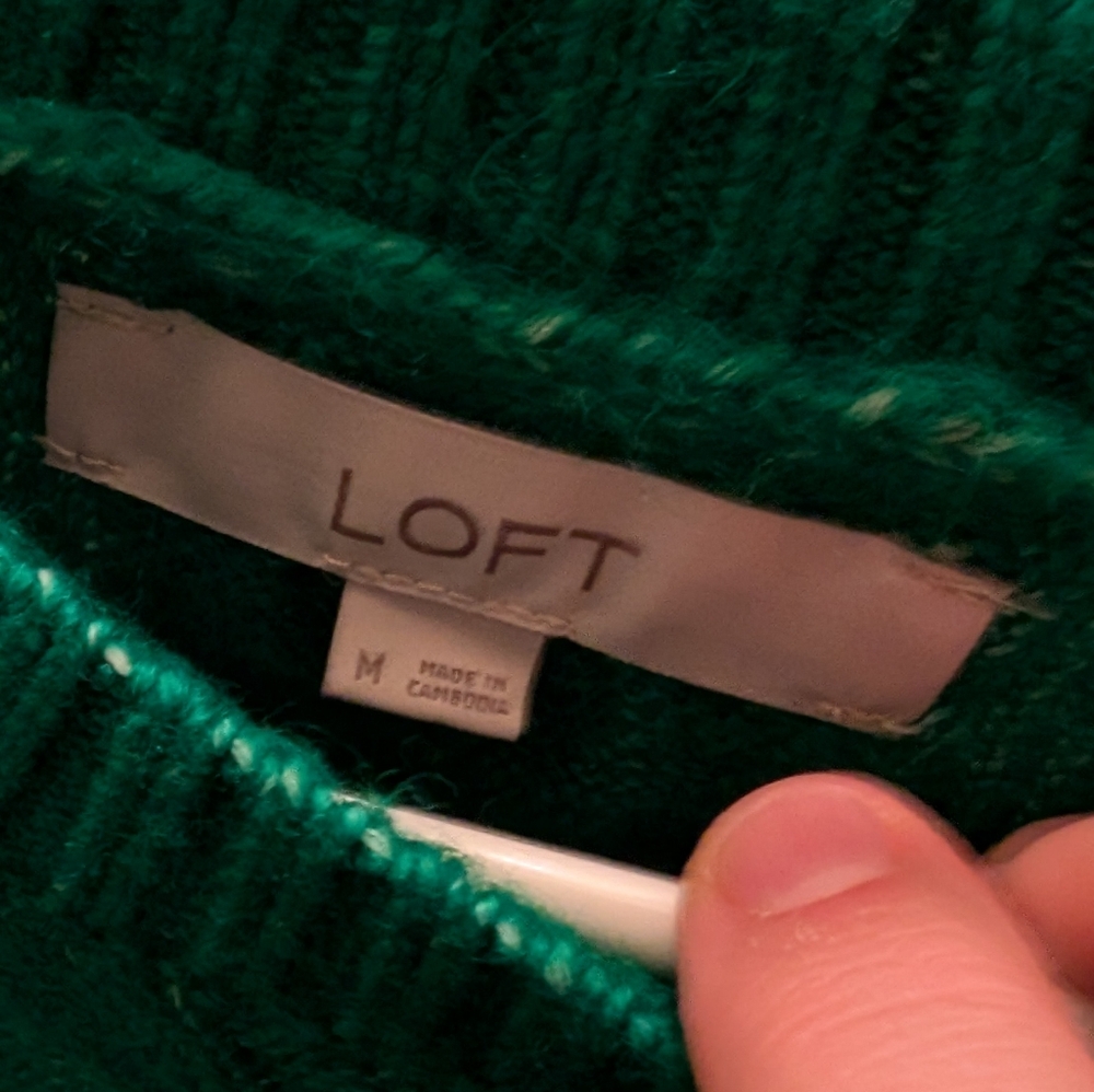 Loft Cable Sweater - Picture 2 of 3